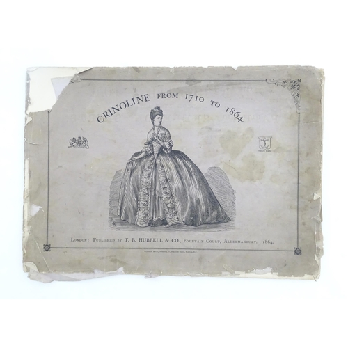 948 - Book: Crinoline in our Parks and Promenades from 1730 to 1864, with antique illustrations. Published... 