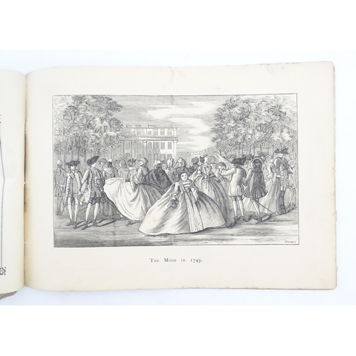 948 - Book: Crinoline in our Parks and Promenades from 1730 to 1864, with antique illustrations. Published... 