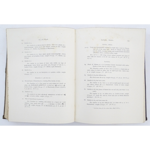 950 - Books: The Annual of the British School at Athens, no. VII 1900-1901, and no. XIV 1907-1908. Printed... 