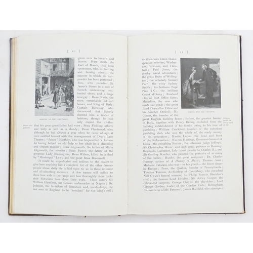 952 - Book: Beaux and Belles of England. Grolier Society Descriptive Sample Book, c. 1894