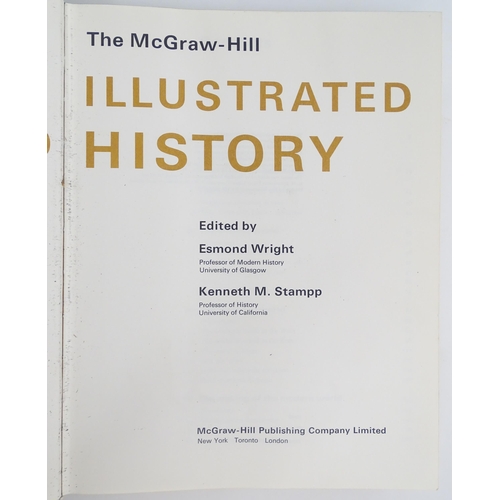 965 - Books: Four books on the subject of history comprising The McGraw-Hill Illustrated World History, ed... 