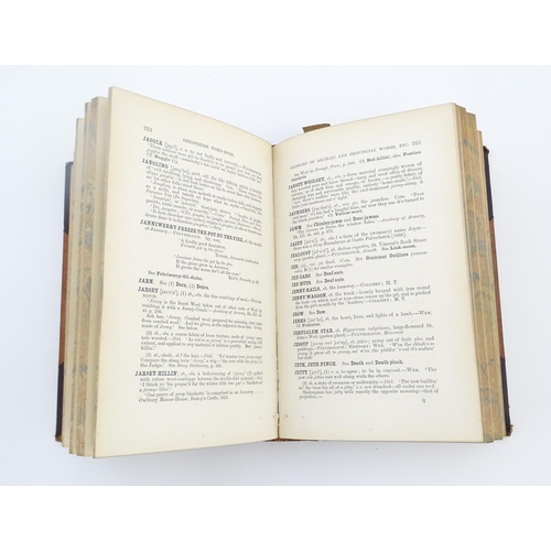 968 - Book: Shropshire Word Book, A Glossary of Archaic and Provincial Words, etc., used in the County, by... 