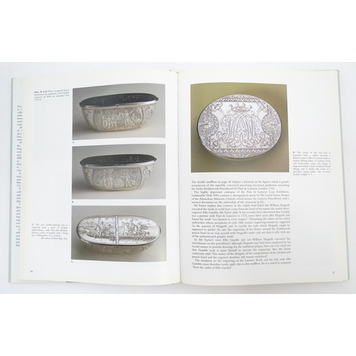 971 - Books: Three antiques reference books comprising Silver Boxes by Eric Delieb, 2002; Silver Flatware ... 