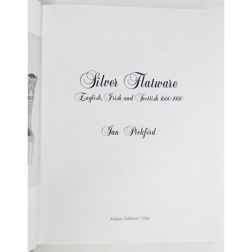 971 - Books: Three antiques reference books comprising Silver Boxes by Eric Delieb, 2002; Silver Flatware ... 