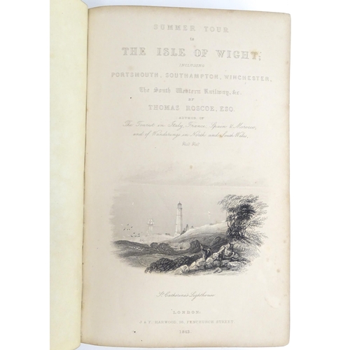 977 - Book: Summer tour to the Isle of Wight, including Portsmouth, Southampton, Winchester, the South-Wes... 