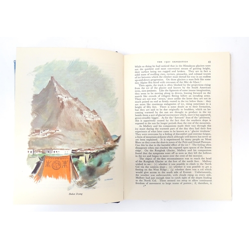 874 - Books: Two books on the subject of mountaineering comprising Kingdom of Adventure Everest, narrated ... 