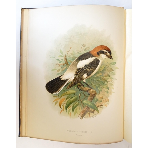 879 - Books: Birds of Great Britain and Ireland, in two volumes, by Arthur G. Butler, illustrated by H. Gr... 