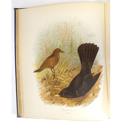 879 - Books: Birds of Great Britain and Ireland, in two volumes, by Arthur G. Butler, illustrated by H. Gr... 