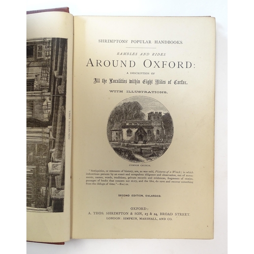 883 - Books: A quantity of assorted travel guides comprising Black's Picturesque Guide to the English Lake... 