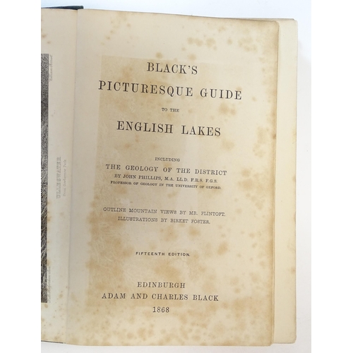 883 - Books: A quantity of assorted travel guides comprising Black's Picturesque Guide to the English Lake... 