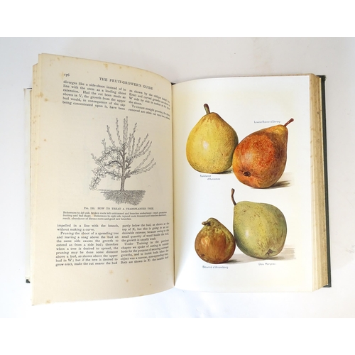 886 - Books: The Fruit Growers Guide, Volumes 1 & 2, by Horace J. Wright. Published by Virtue Co. London, ... 