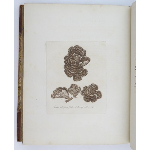 919 - Book: An History of Fungusses Growing About Halifax, by James Bolton. Published by J. Brook, 1789. V... 