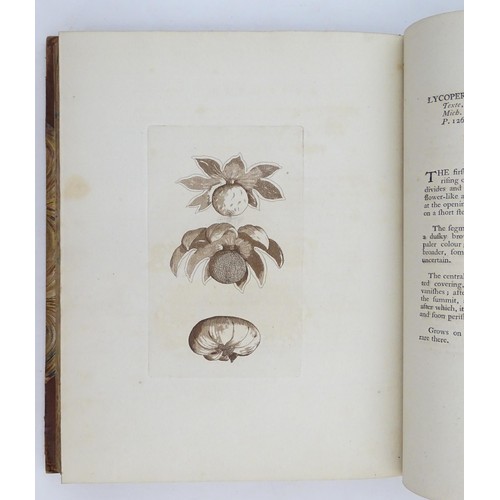 919 - Book: An History of Fungusses Growing About Halifax, by James Bolton. Published by J. Brook, 1789. V... 