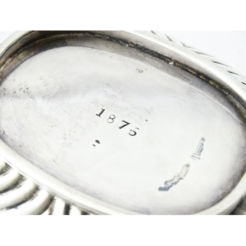 333 - A Victorian silver cream jug hallmarked Sheffield 1898, maker Joseph Rogers & Sons. Approx. 5 1/2