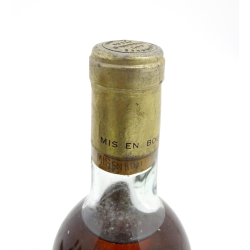 1130 - Five vintage 1969 75cl bottles of Chateau Guiraud 1er Cru Sauternes (5)