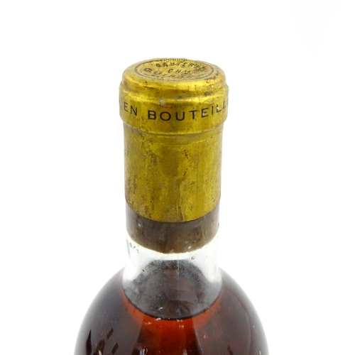 1130 - Five vintage 1969 75cl bottles of Chateau Guiraud 1er Cru Sauternes (5)