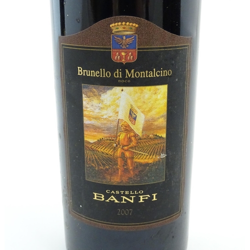 1132 - Five 2008 750ml bottles of Brunello di Montalcino Castello Banfi red wine (5)