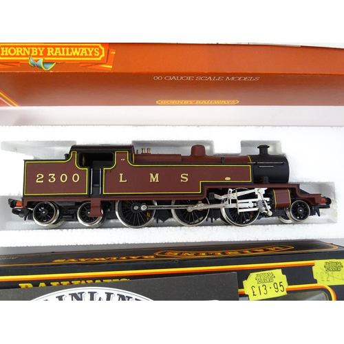 851 - Toys - Model Train / Railway Interest : A quantity of 00 gauge Hornby scale model locomotives / carr... 