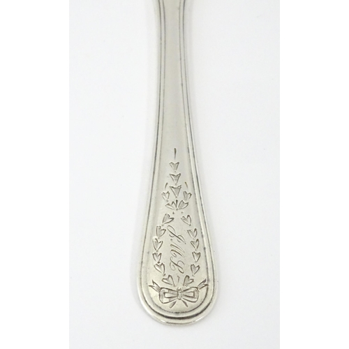 421 - An American sterling silver butter knife, maker Gorham Manufacturing Co. Approx. 5 1/2