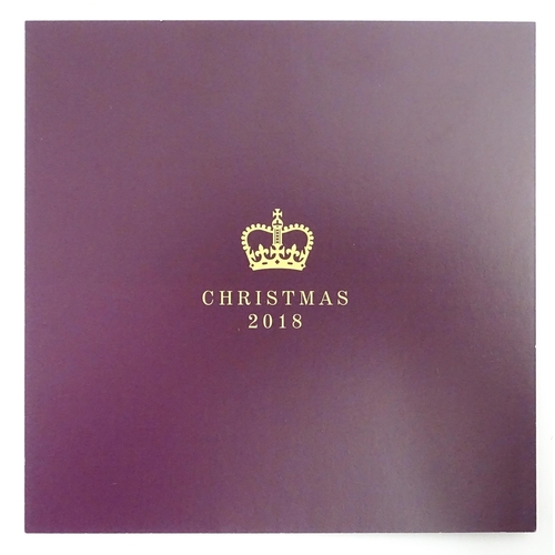 1114 - A boxed Fortnum & Mason traditional Christmas pudding, specially prepared for the Royal Household, C... 