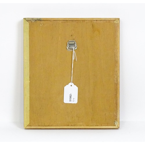 1729 - Yuri Leonidovich Kuper / Kuperman (b. 1940), Russian School, Mixed Media, Padlock. Signed. Approx. 5... 