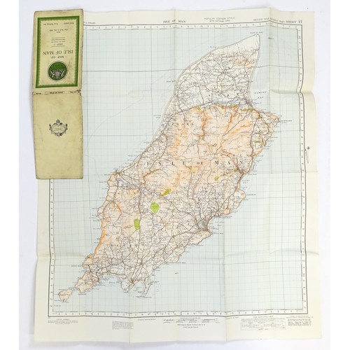 1961 - Two 20thC Ordnance Survey maps comprising Isle of Man and Island of Skye. Together with assorted hum... 