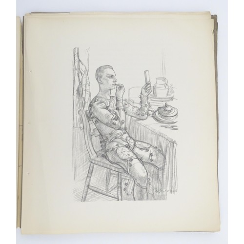 1965 - Book: The Art of Stanislas Idzikowski including a portrait by Glyn Philpot, a drawing by Randolph Sc... 