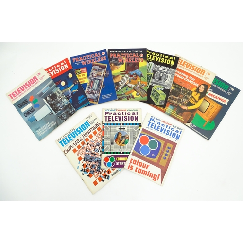 1971 - A quantity of early to mid Wireless / Radio and Television manuals, catalogues and magazines, to inc... 