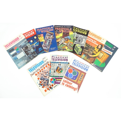 1971 - A quantity of early to mid Wireless / Radio and Television manuals, catalogues and magazines, to inc... 