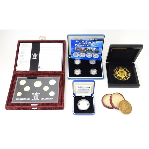 825 - Collector's Coins: a 1996 Royal mint Decimalisation commemorative silver seven-coin proof set, boxed... 