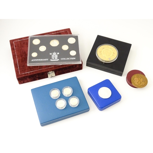 825 - Collector's Coins: a 1996 Royal mint Decimalisation commemorative silver seven-coin proof set, boxed... 