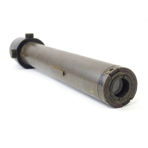 831 - Militaria , WWII / World War 2 / Second World War / WW2 : a 6pdr artillery gun sight, the eyepiece m... 