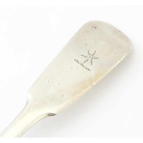 415A - A silver basting spoon hallmarked London 1816, maker Sarah & John William Blake. Approx.12