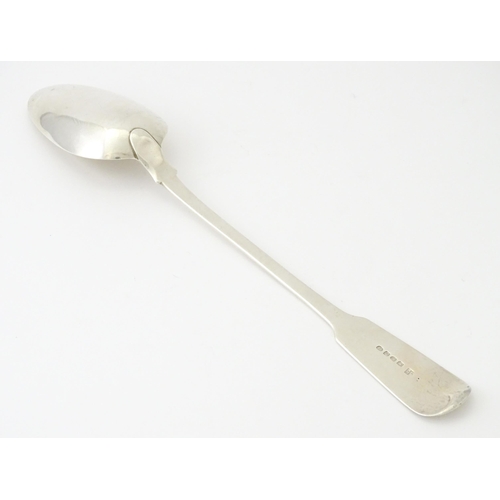 415A - A silver basting spoon hallmarked London 1816, maker Sarah & John William Blake. Approx.12