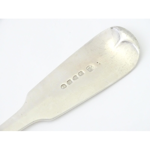 415A - A silver basting spoon hallmarked London 1816, maker Sarah & John William Blake. Approx.12