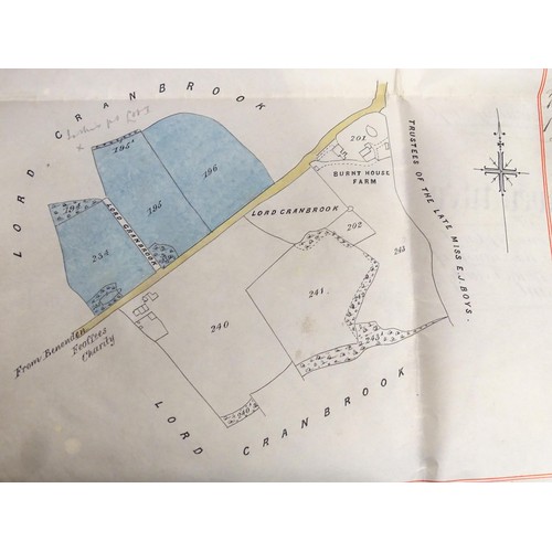 1950 - Kent local interest : a quantity of 17thC and later indentures, conveyance documents and ephemera fr... 