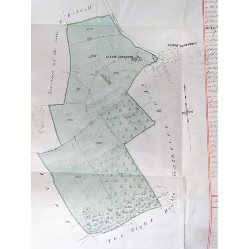 1950 - Kent local interest : a quantity of 17thC and later indentures, conveyance documents and ephemera fr... 