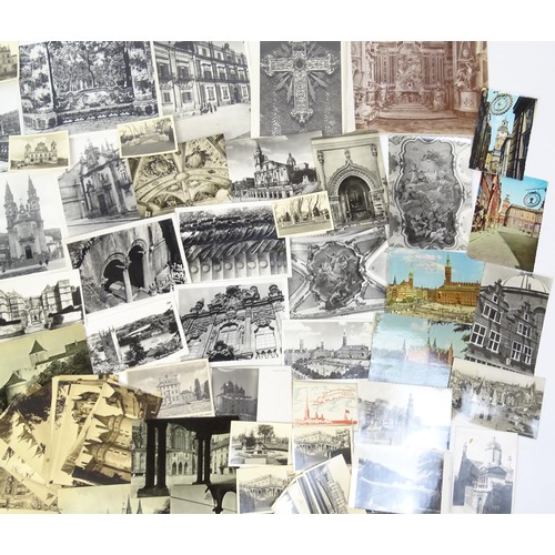 1969 - A large quantity of photographs and postcards depicting civic and religious architecture , to includ... 