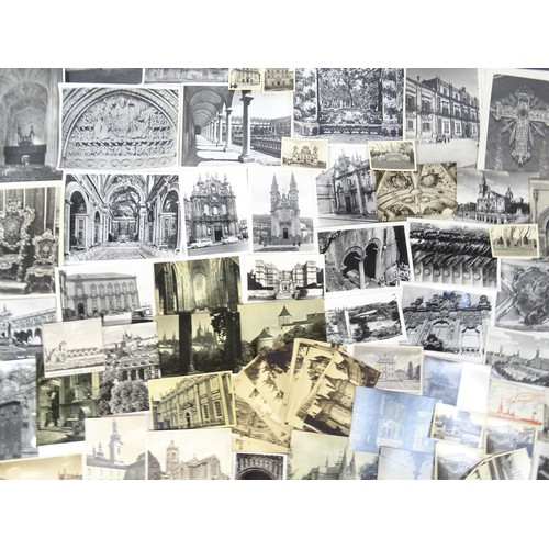 1969 - A large quantity of photographs and postcards depicting civic and religious architecture , to includ... 