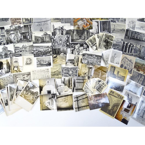 1969 - A large quantity of photographs and postcards depicting civic and religious architecture , to includ... 