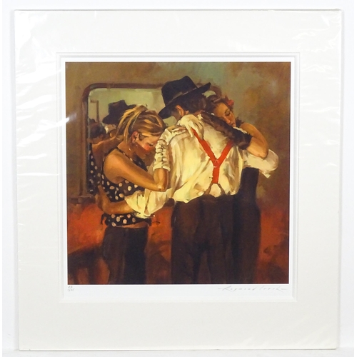 1905 - After Raymond Leech, Signed limited edition print, Another Crazing Fling. Signed and numbered 48 / 2... 