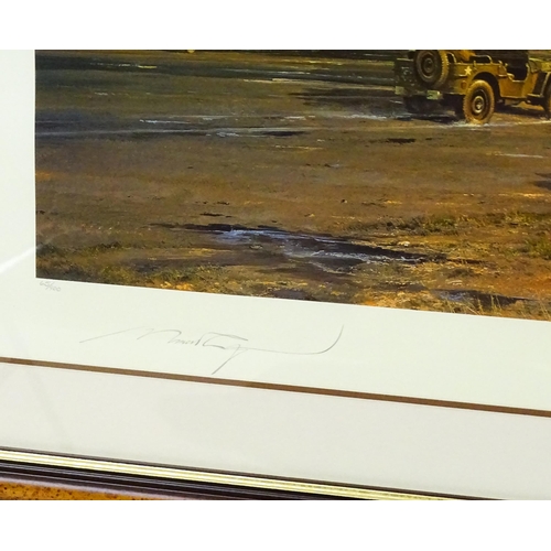 1915 - After Robert Taylor (b.1946), Signed limited edition print, Company of Heroes, depicting B-17s of th... 