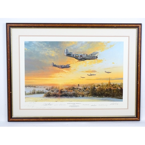 1916 - After Robert Taylor (b.1946), Signed limited edition Artist Proof print, Return to Duxford. Signed i... 