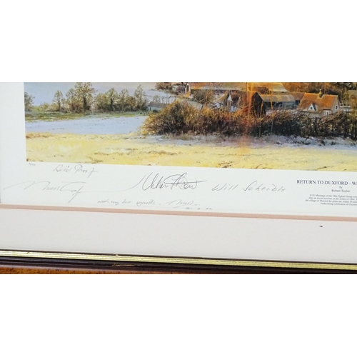 1916 - After Robert Taylor (b.1946), Signed limited edition Artist Proof print, Return to Duxford. Signed i... 