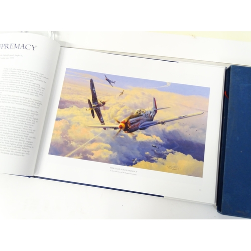 1918 - After Robert Taylor (b.1946), Signed limited edition print, Little Friends, depicting P-51 Mustangs ... 