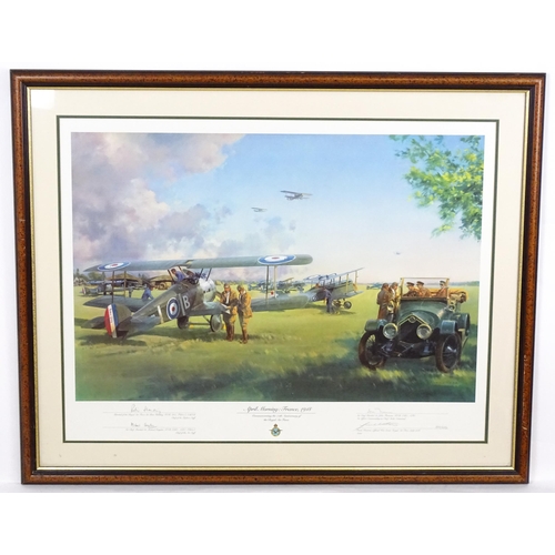 1919 - After Frank Wootton (1911-1998), Signed limited edition print, April Morning : France 1918, Commemor... 