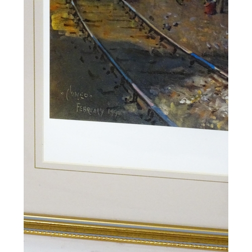 1922 - After Terence Cuneo (1907-1996), Two signed limited edition railway / train prints, La Fleche D'Or, ... 