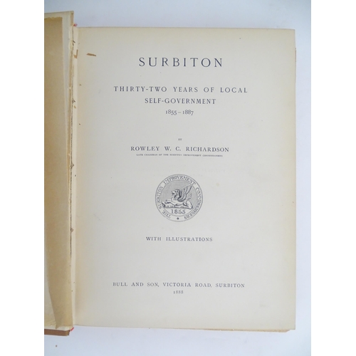 36 - Books: Four books on the subject of Surrey comprising Bygone Haslemere, edited by E. W. Swanton and ... 