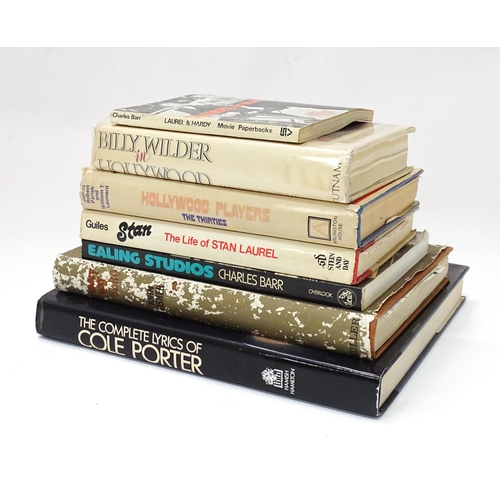 316 - Books: A quantity of books to include Billy Wilder in Hollywood by Maurice Zolotow, Hollywood Player... 