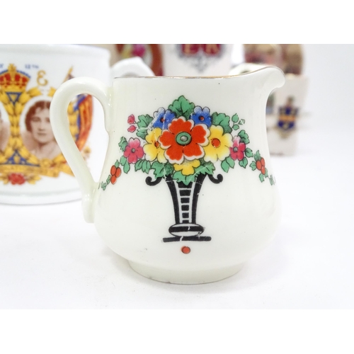 656 - A quantity of assorted ceramics to include a Royal Doulton cream jug, Wedgwood collectors plates, Co... 